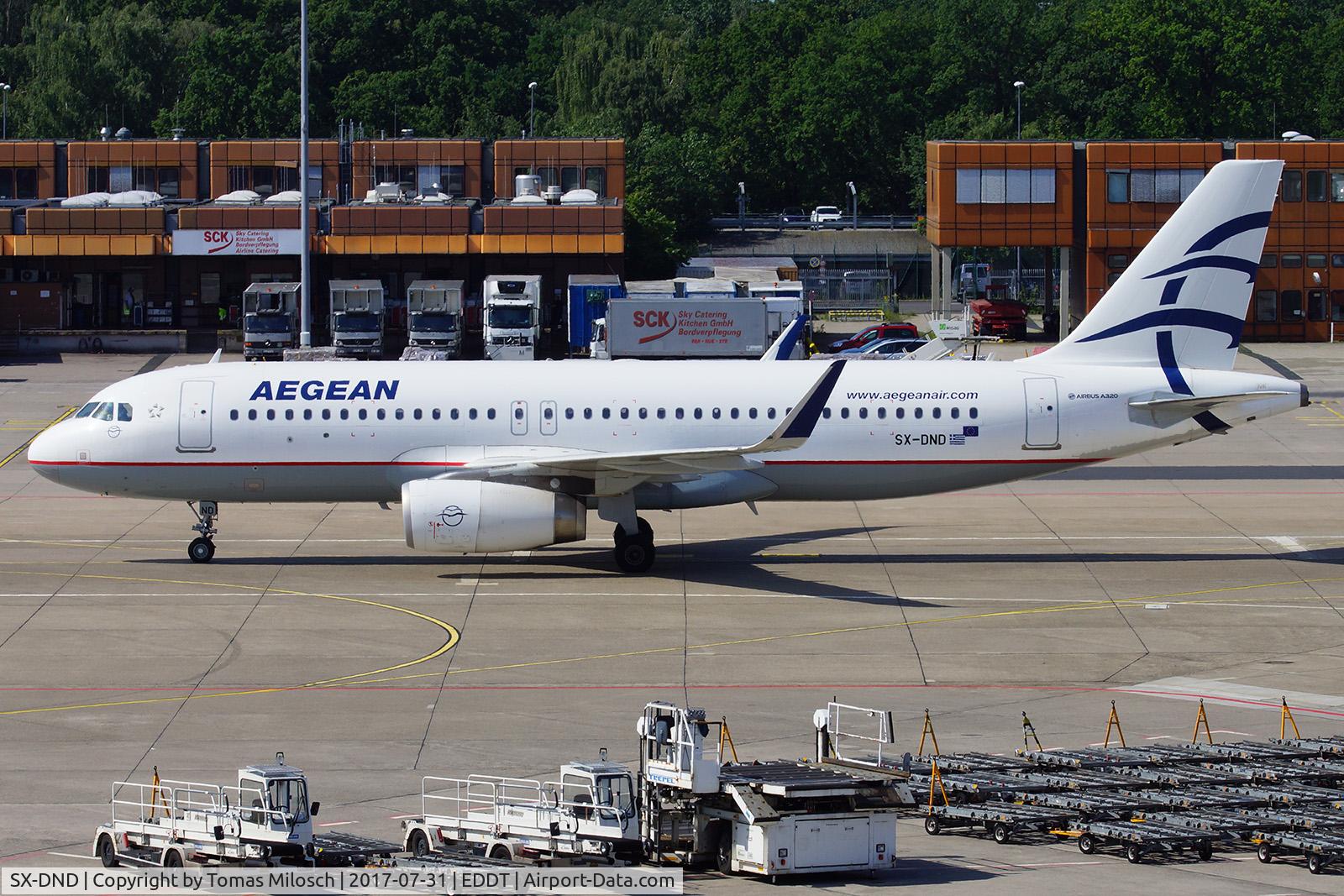 SX-DND, 2016 Airbus A320-232 C/N 6989, 