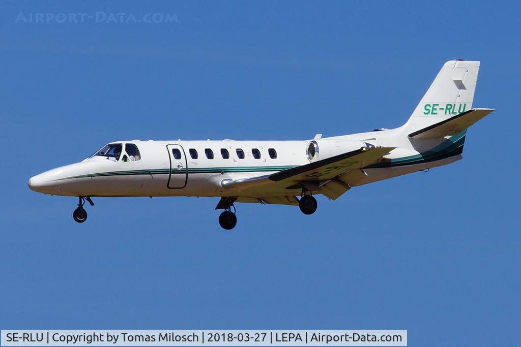 SE-RLU, 1999 Cessna 560 Citation Ultra C/N 560-0537, 