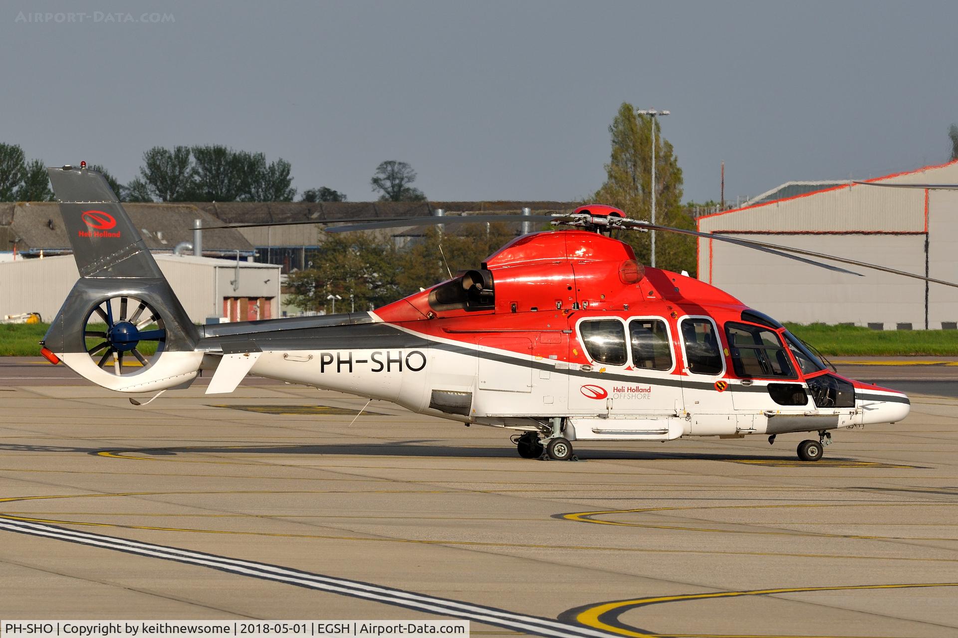 PH-SHO, 2006 Eurocopter EC-155B-1 C/N 6739, Nice offshore visitor.