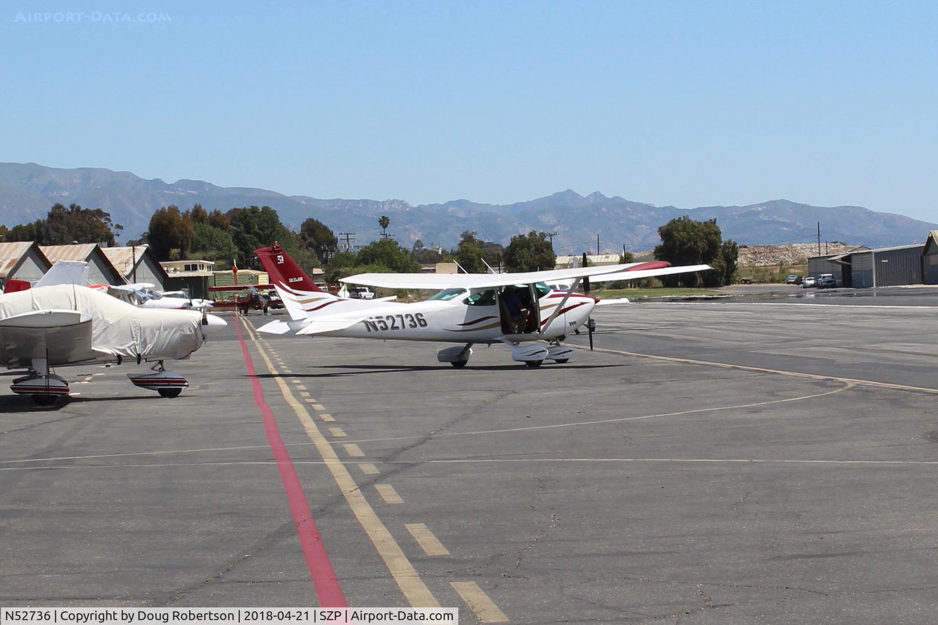 N52736, 1974 Cessna 182P Skylane C/N 18262807, 1974 Cessna 182P SKYLANE, Continental O-470-S 230 Hp, spotting the aircraft
