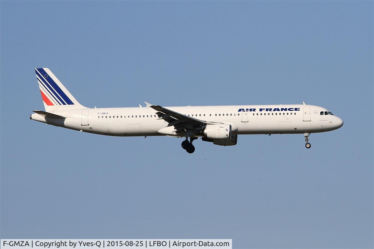 F-GMZA, 1994 Airbus A321-111 C/N 498, Airbus A321-111, On final rwy 14L, Toulouse-Blagnac airport (LFBO-TLS)