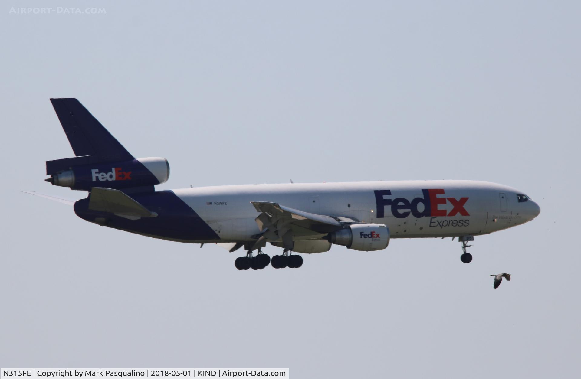 N315FE, 1988 Douglas MD-10-30F C/N 48313, MD-10-30F