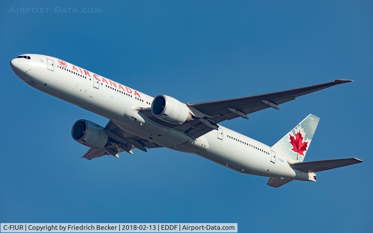 C-FIUR, 2007 Boeing 777-333/ER C/N 35242, departure via RW25C