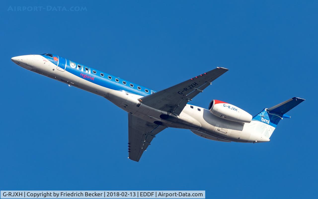 G-RJXH, 2001 Embraer EMB-145EP (ERJ-145EP) C/N 145442, departure via RW25C
