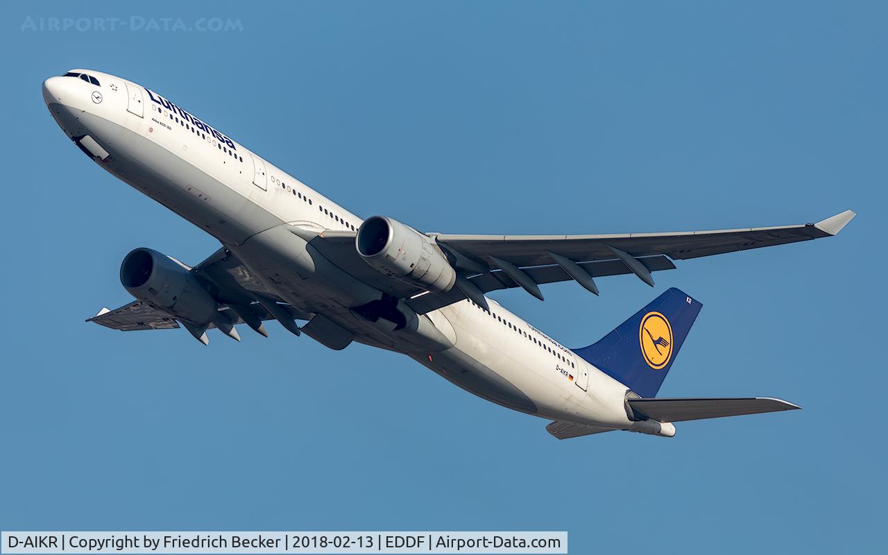 D-AIKR, 2012 Airbus A330-343X C/N 1314, departure via RW25C