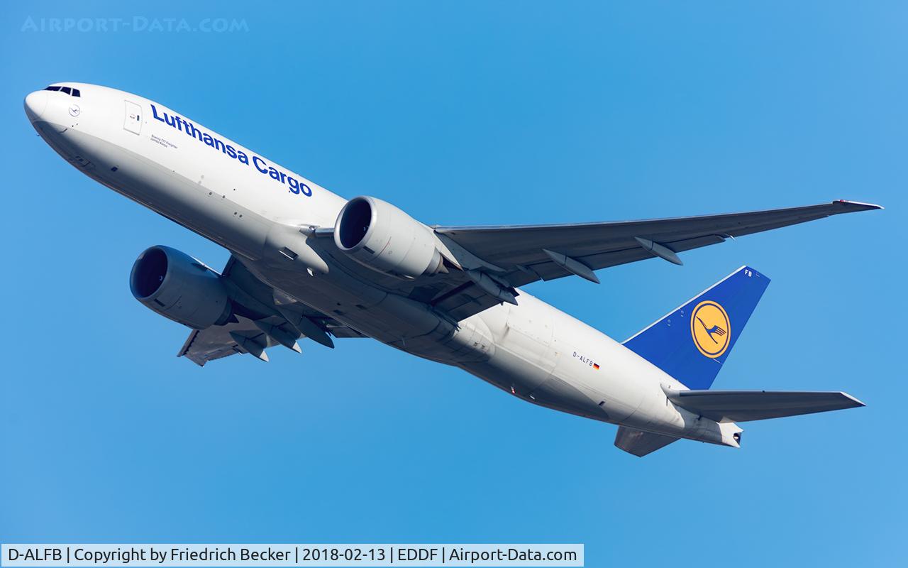 D-ALFB, 2013 Boeing 777-FBT C/N 41675, departure via RW25C