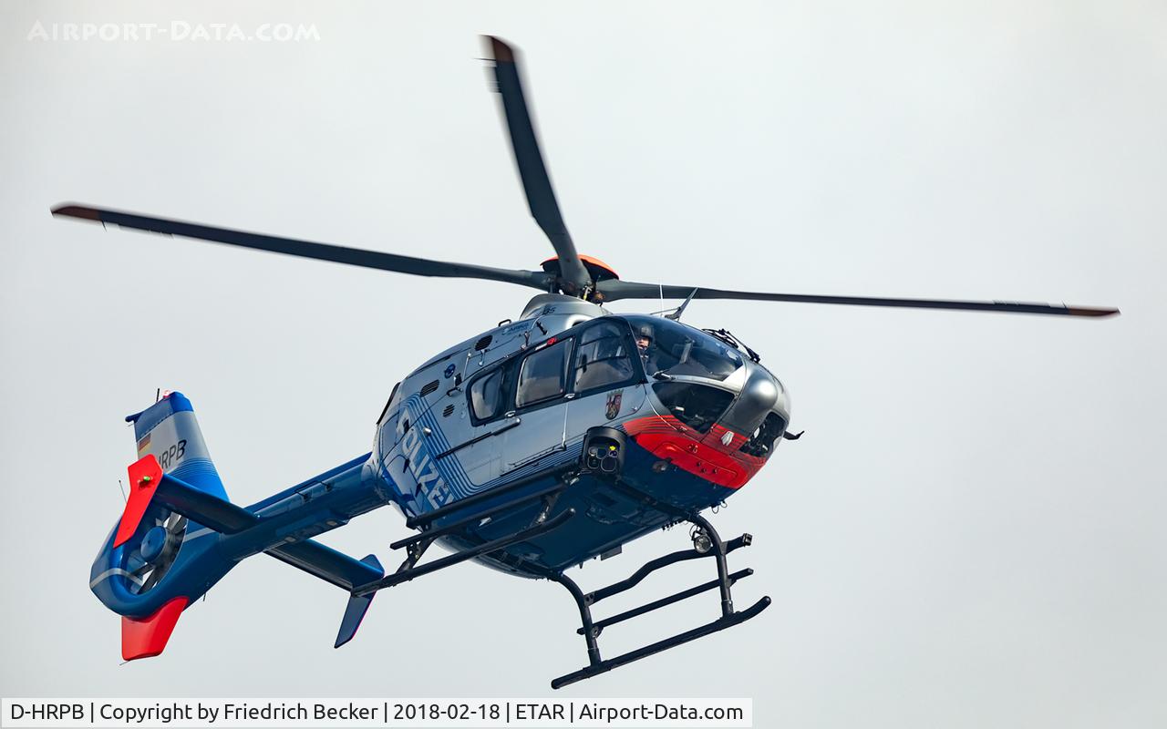 D-HRPB, 2004 Eurocopter EC-135P-2 C/N 0318, flyby at Ramstein Air Base