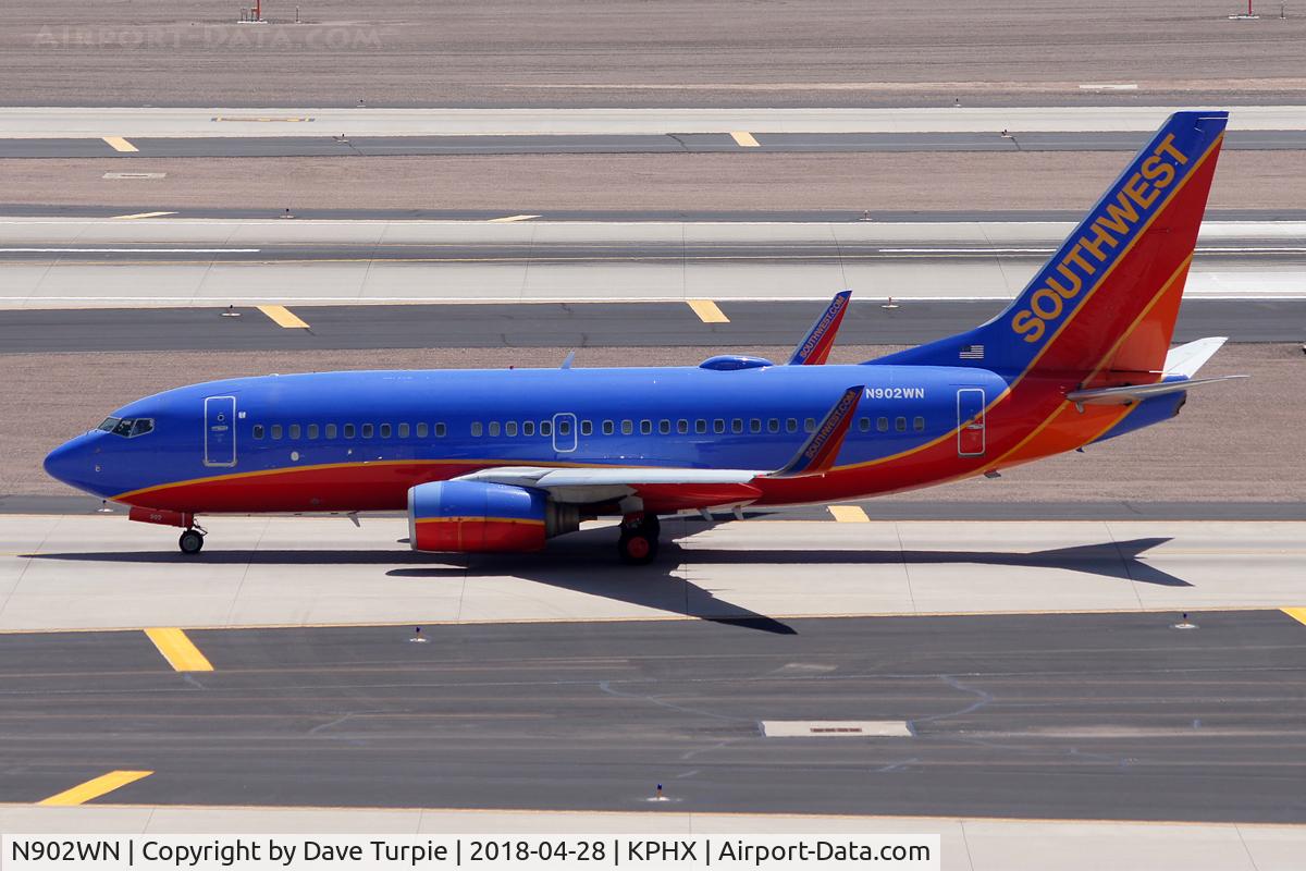 N902WN, 2007 Boeing 737-7H4 C/N 36615, No comment.