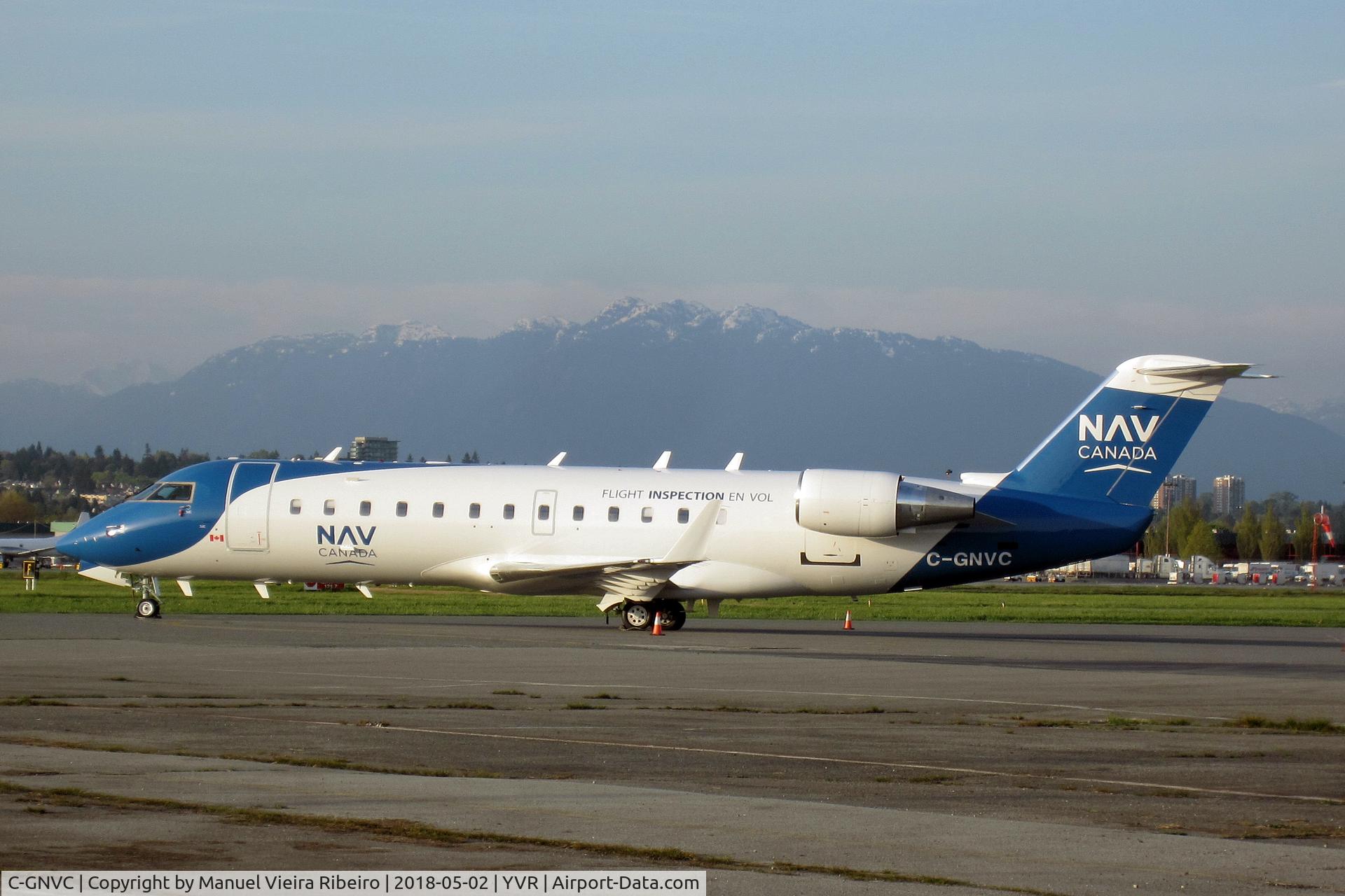 C-GNVC, 2001 Bombardier CRJ-200ER (CL-600-2B19) C/N 7519, YVR South Terminal