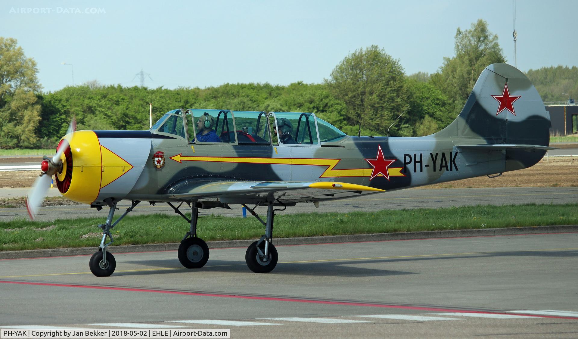 PH-YAK, 1987 Bacau Yak-52 C/N 877401, Lelystad Airport