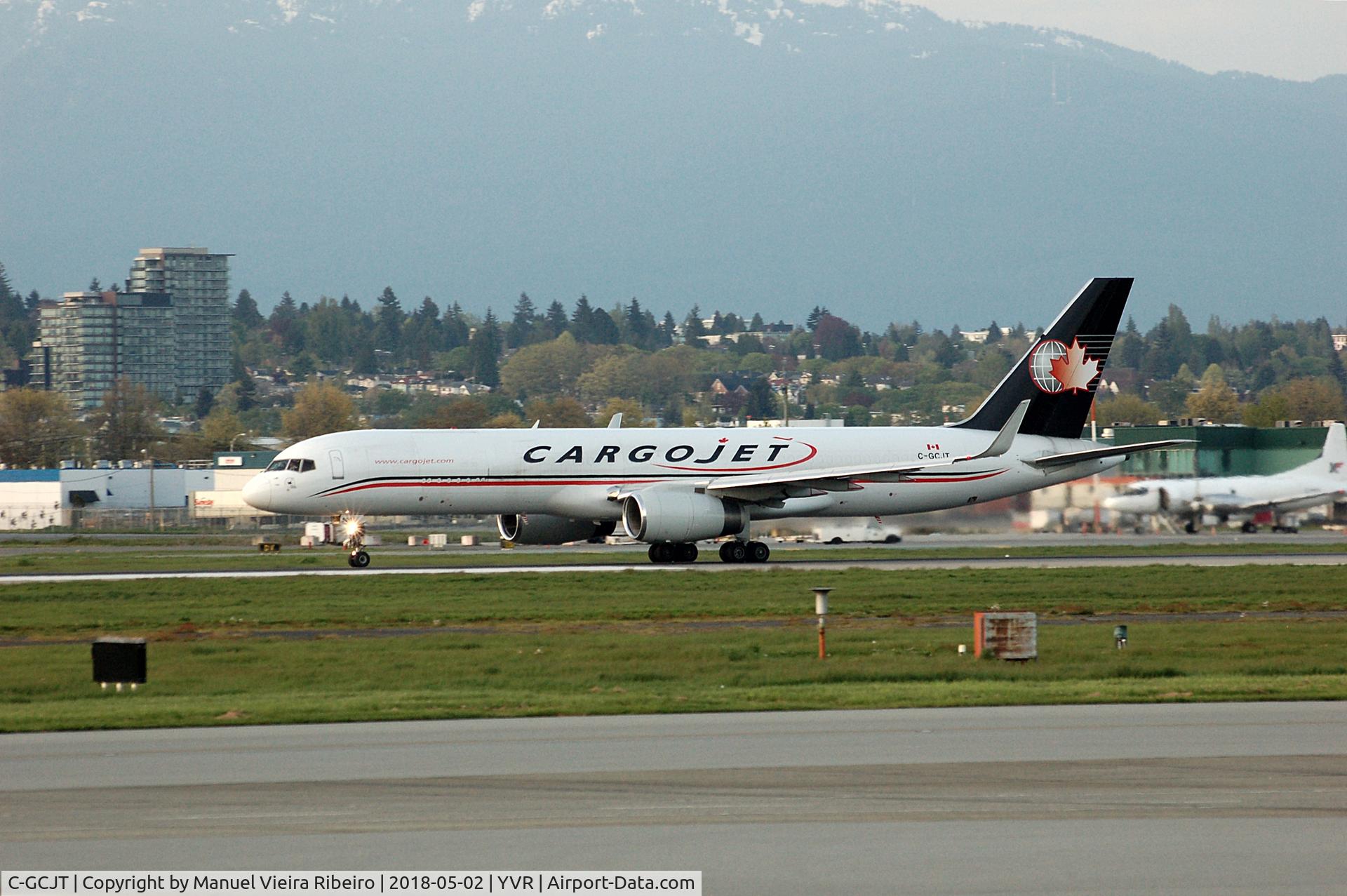 C-GCJT, 1991 Boeing 757-223 C/N 24605, Departure from YVR