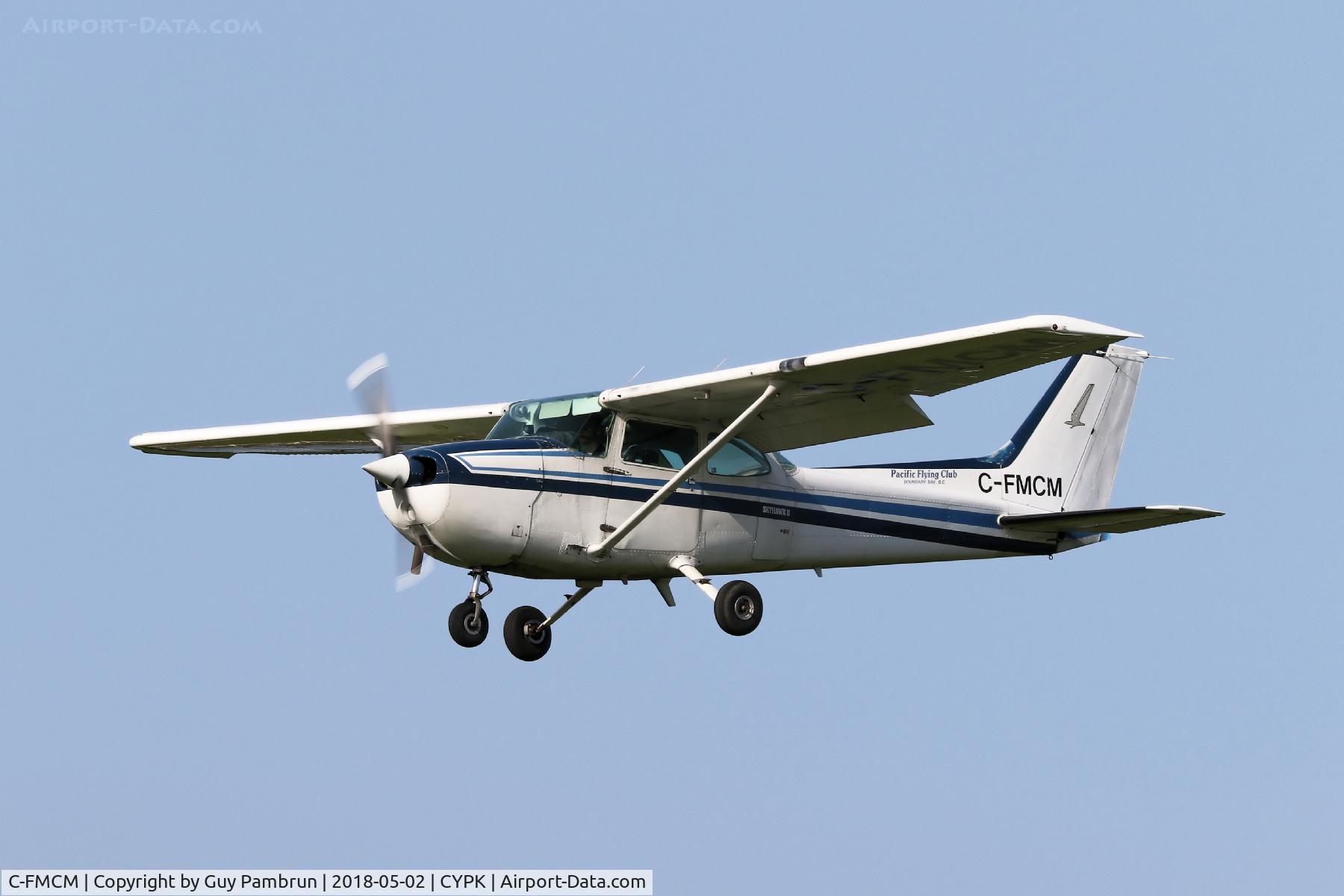 C-FMCM, 1981 Cessna 172P C/N 17274595, Landing