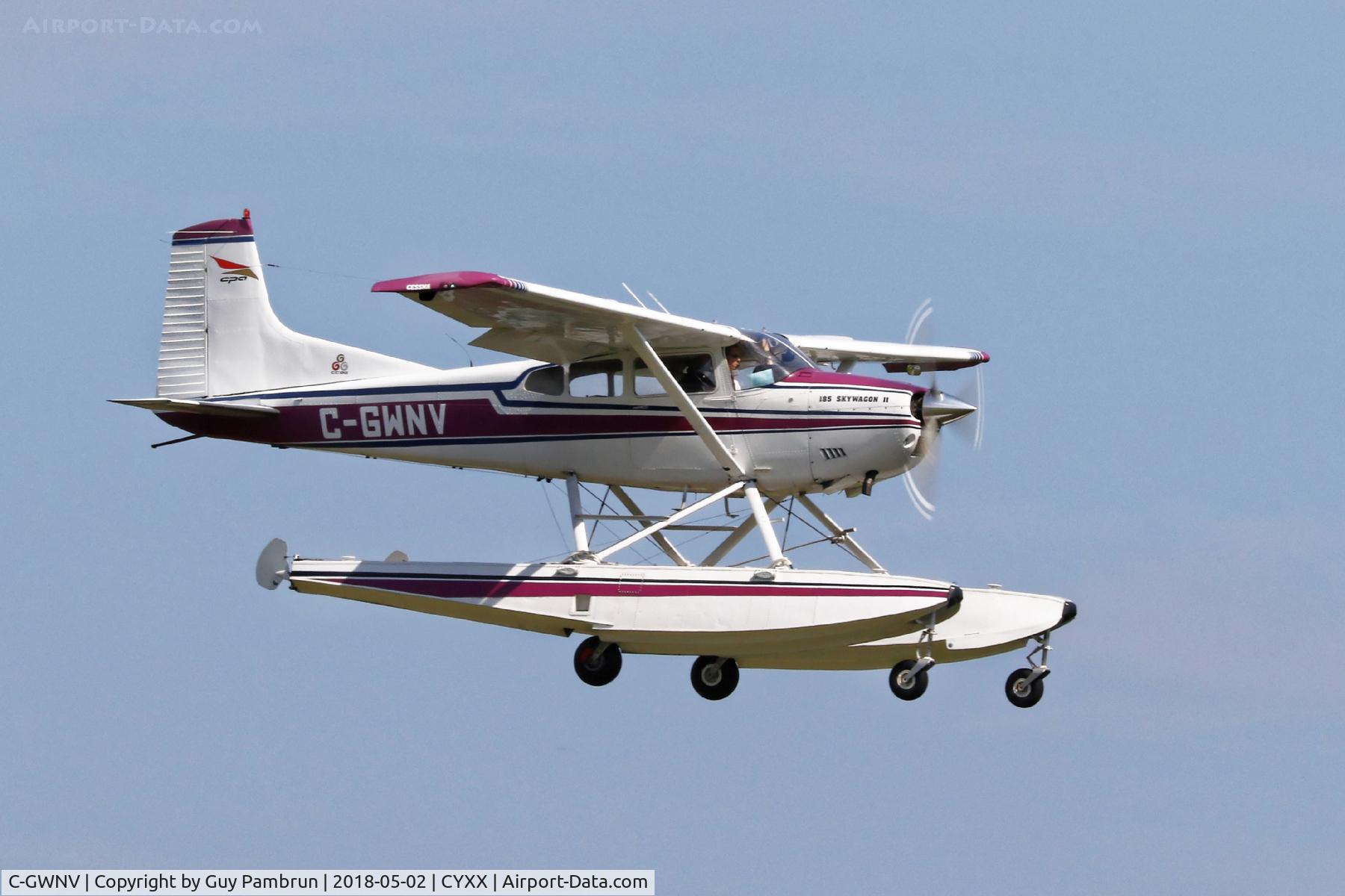 C-GWNV, 1975 Cessna A185F Skywagon 185 C/N 18502753, Landing