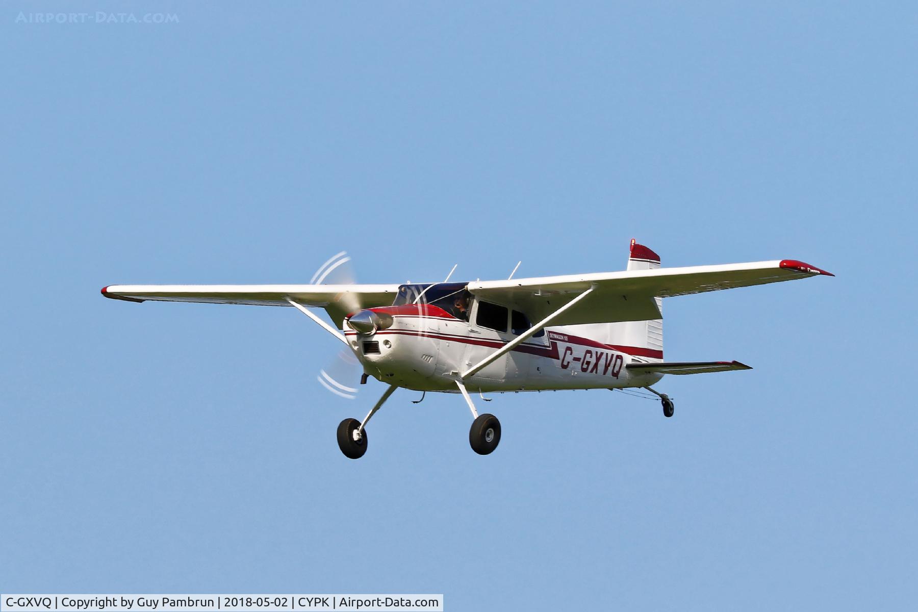 C-GXVQ, 1977 Cessna A185F Skywagon 185 C/N 18503197, Landing