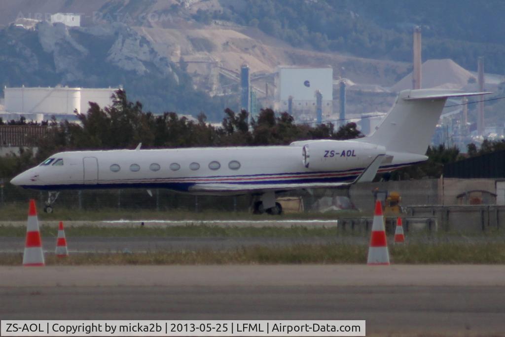 ZS-AOL, Gulfstream Aerospace V C/N 634, Parked