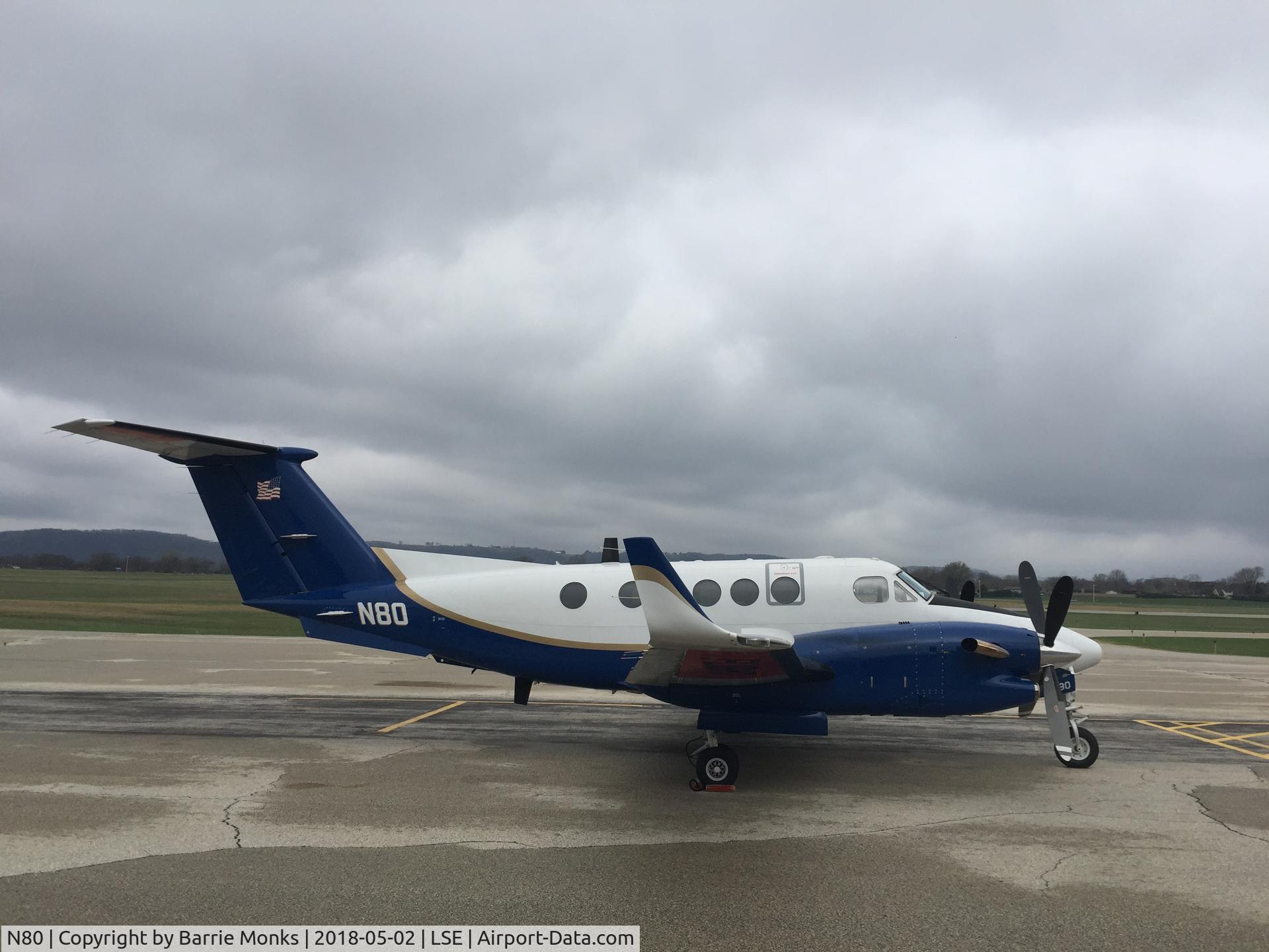 N80, 1988 Beech 300 Super King Air C/N FF-15, 1988 Beech 300 Super King Air
