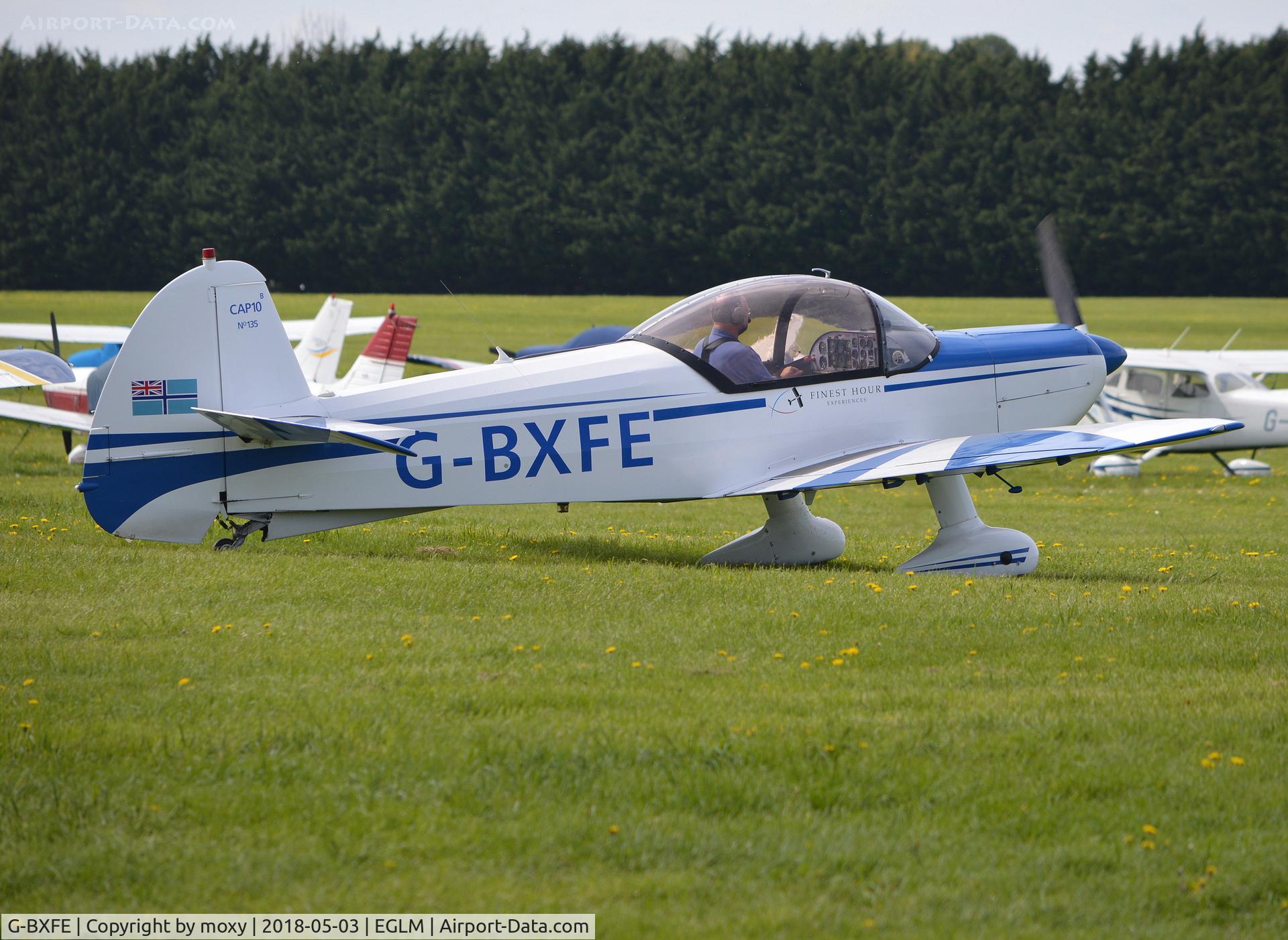 G-BXFE, 1981 Mudry CAP-10B C/N 135, Mudry CAP-10B at White Waltham.