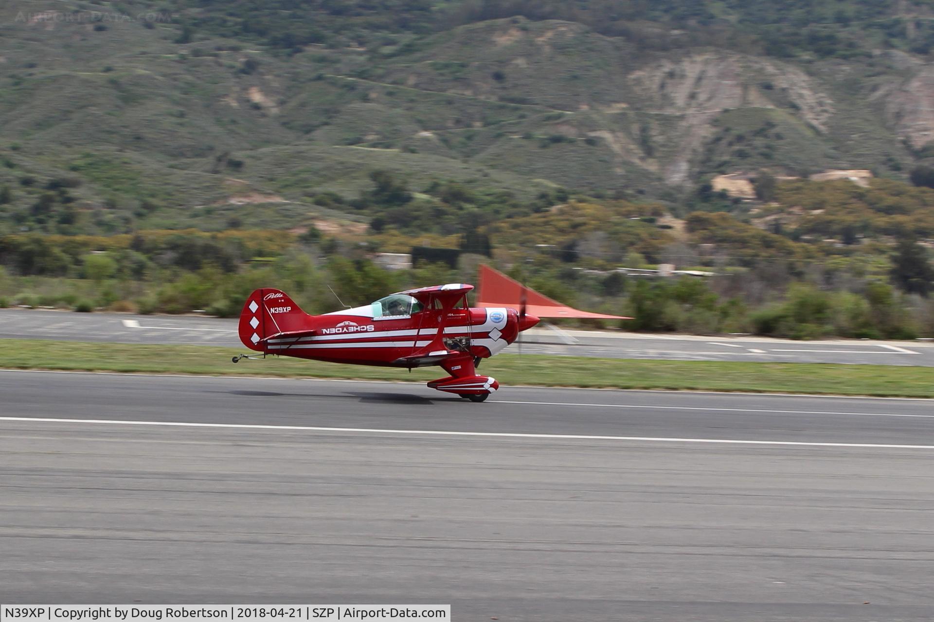 N39XP, 1976 Pitts S-1S Special C/N K-039, 1976 Kucki PITTS S-1S SPECIAL, Lycoming  AEIO-360 180 Hp, takeoff roll Rwy 22