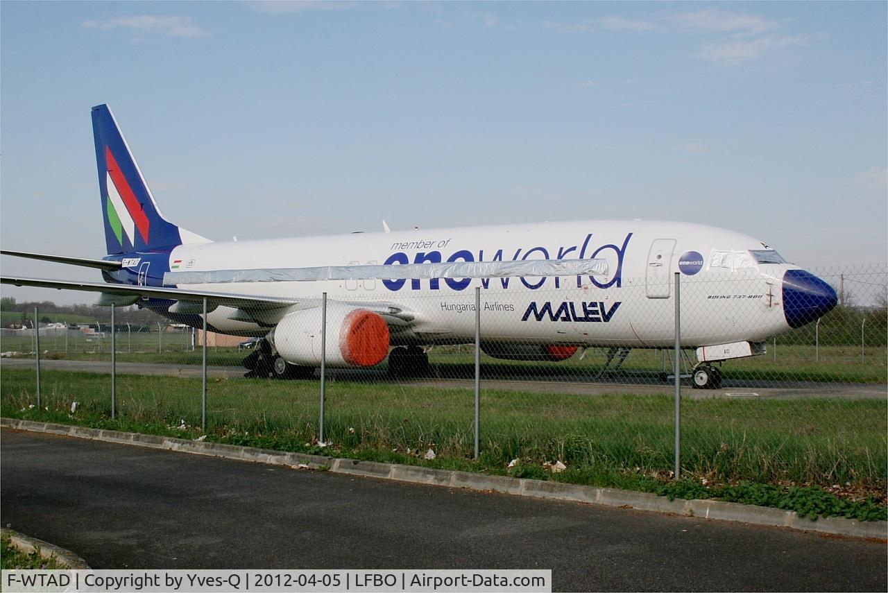 F-WTAD, 2005 Boeing 737-8Q8 C/N 30684, Boeing 737-8Q8, Parked, Toulouse-Blagnac airport (LFBO-TLS)