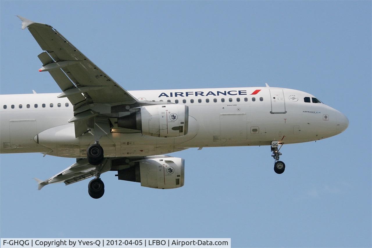 F-GHQG, 1991 Airbus A320-211 C/N 0155, Airbus A320-211, on final rwy 32L, Toulouse Blagnac Airport (LFBO-TLS)