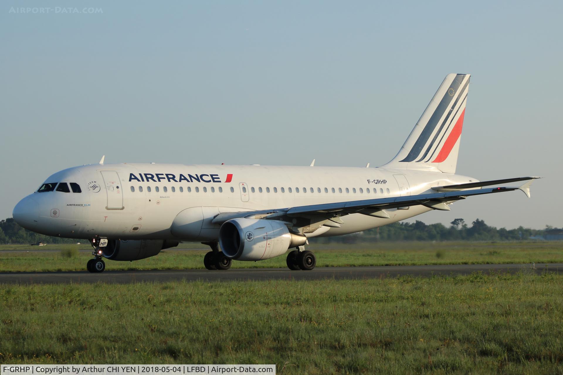 F-GRHP, 2000 Airbus A319-111 C/N 1344, Flight to Marseille
