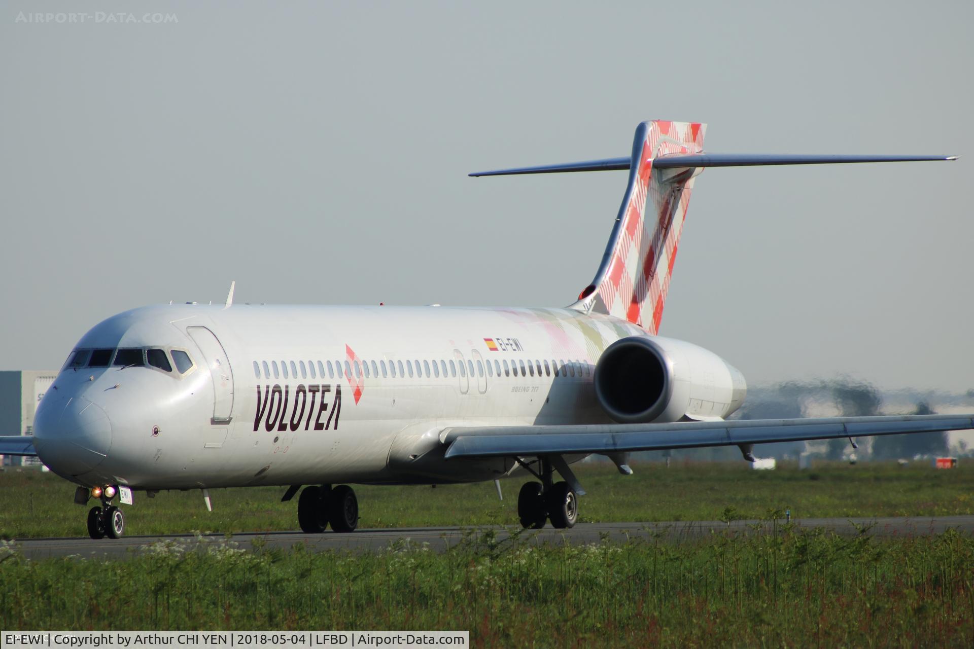 EI-EWI, 2003 Boeing 717-2BL C/N 55170, Flight to Strasbourg