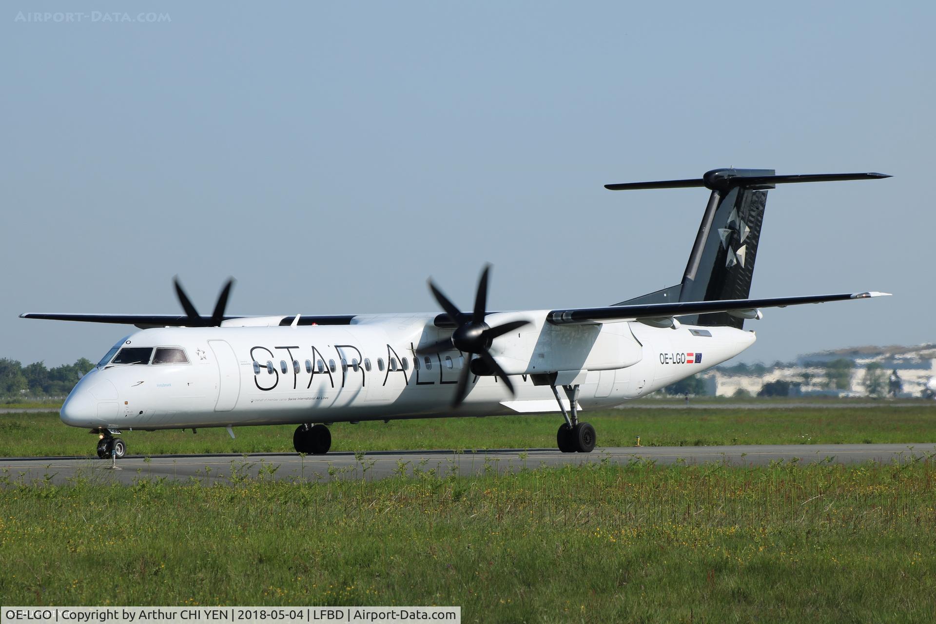 OE-LGO, 2009 De Havilland Canada DHC-8-400Q Dash 8 C/N 4281, Flight to Zurich (for Swiss).