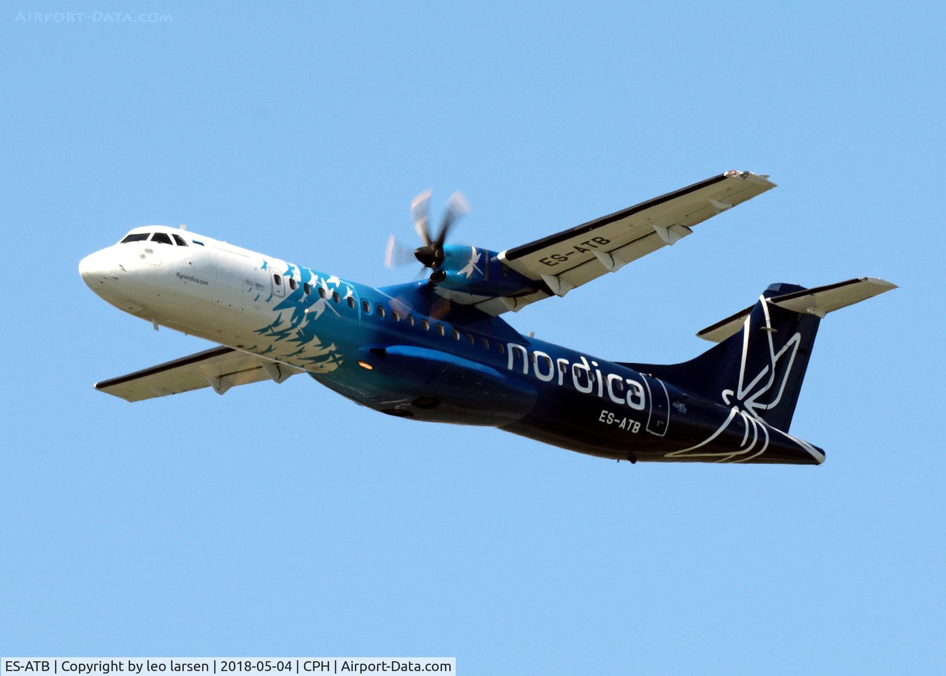 ES-ATB, 2012 ATR 72-600 (72-212A) C/N 1028, Copenhagen 4.5.2018