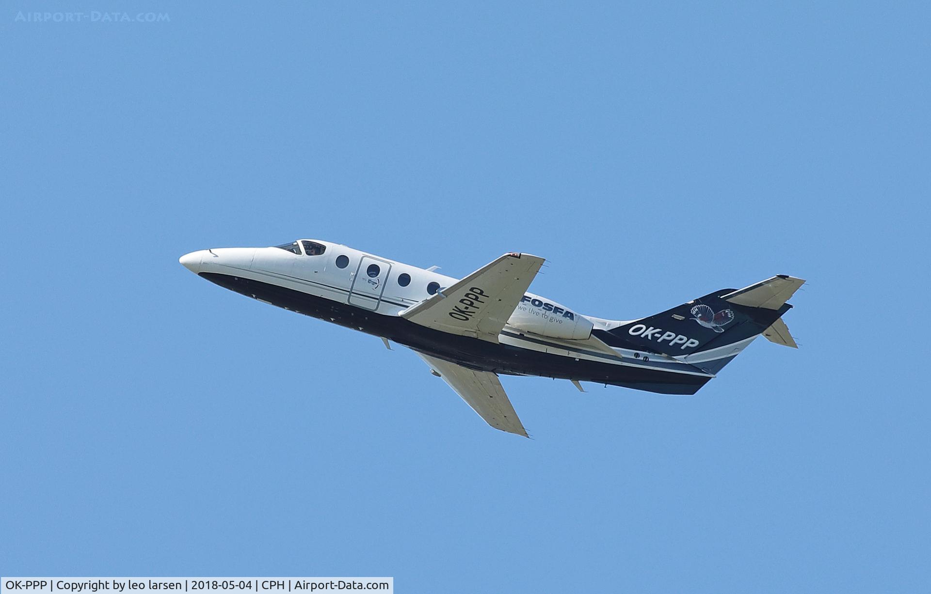 OK-PPP, 2004 Raytheon Hawker 400XP C/N RK-385, Copenhagen 4.5.2018