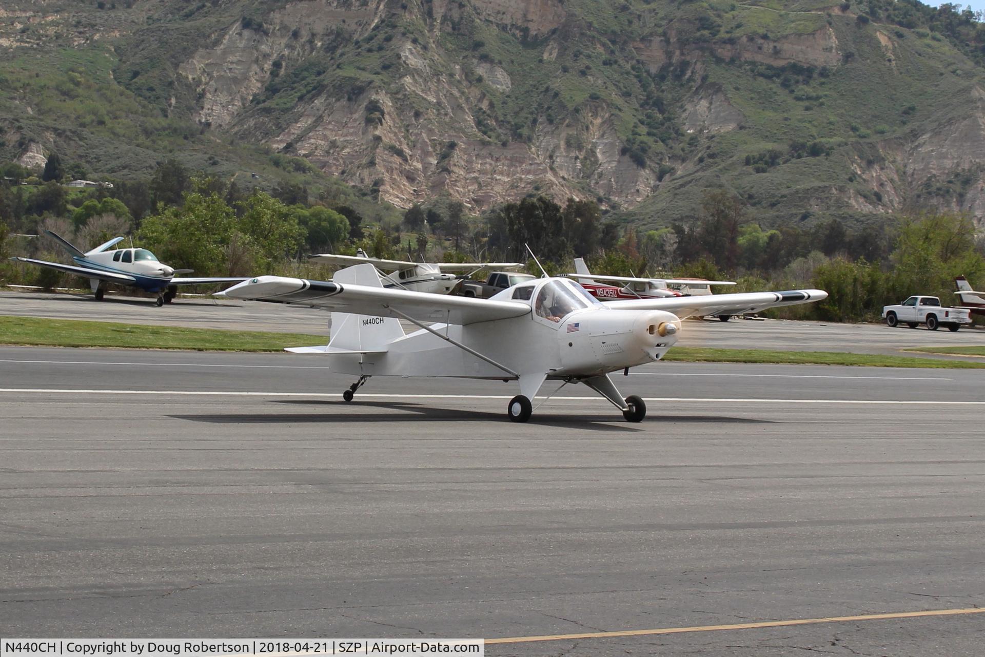 N440CH, 2016 Hapi Cygnet SF-2A C/N C-5095, 2016 Kuhn/Schirding CIGNET SF-2A, Revmaster 2100 65 Hp, EAB, taxi off the active