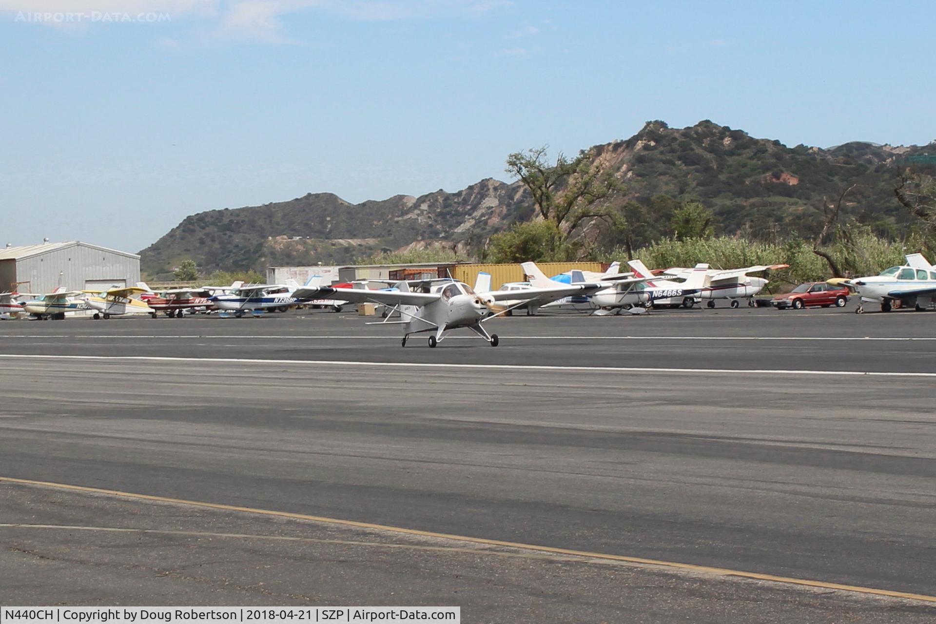 N440CH, 2016 Hapi Cygnet SF-2A C/N C-5095, 2016 Kuhn/Schirding CIGNET SF-2A, Revmaster 2100 65 Hp, landing roll Rwy 22