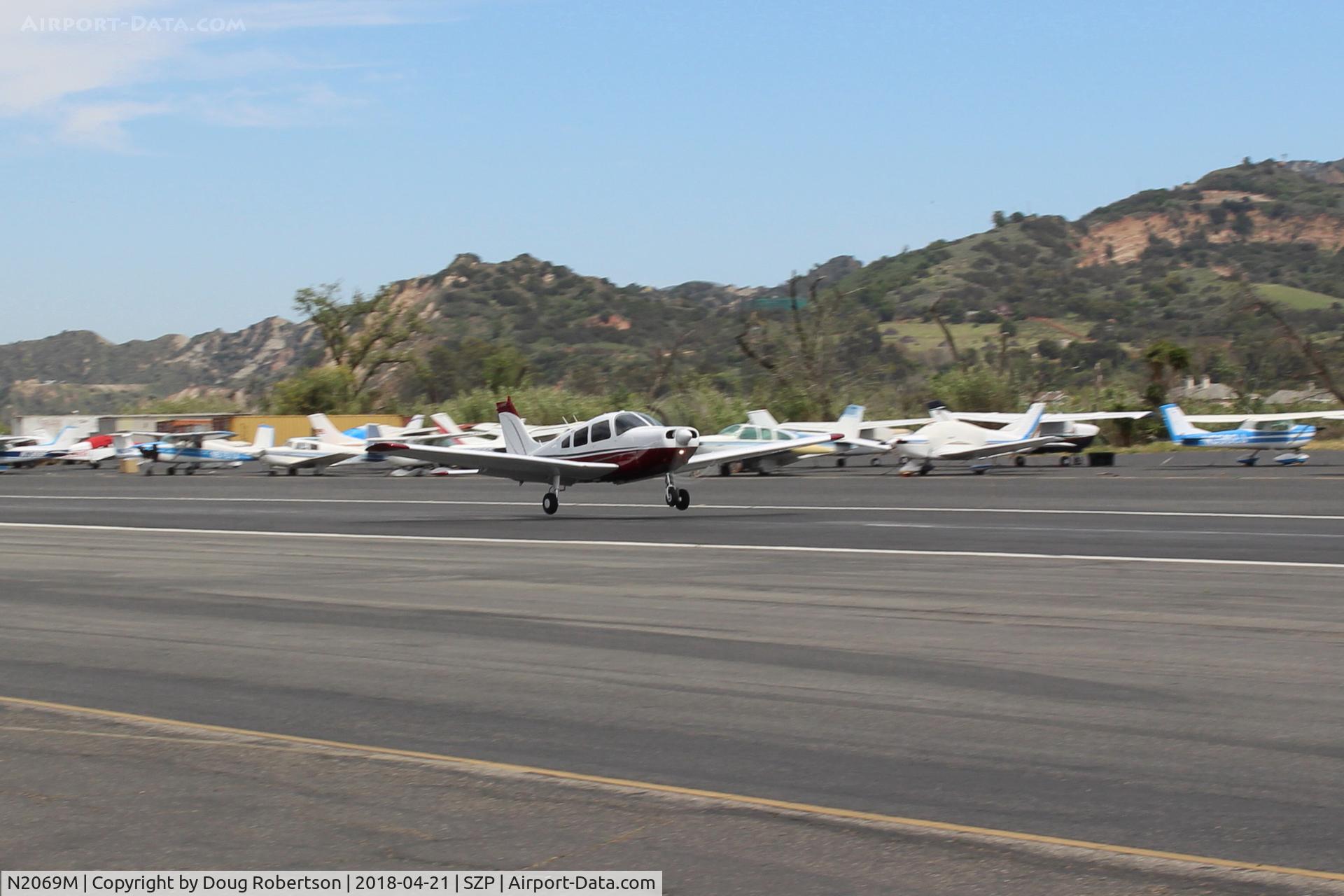 N2069M, Piper PA-28-161 Warrior II C/N 28-7816247, 1978 Piper PA-28-161 WARRIOR II, Lycoming O-320-D3G 160 Hp, liftoff Rwy 22