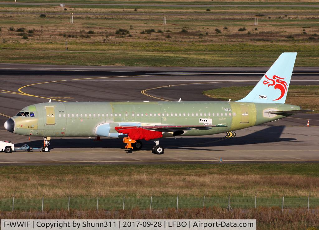 F-WWIF, 2017 Airbus A320-214 C/N 7954, C/n 7954 - To be B-8868