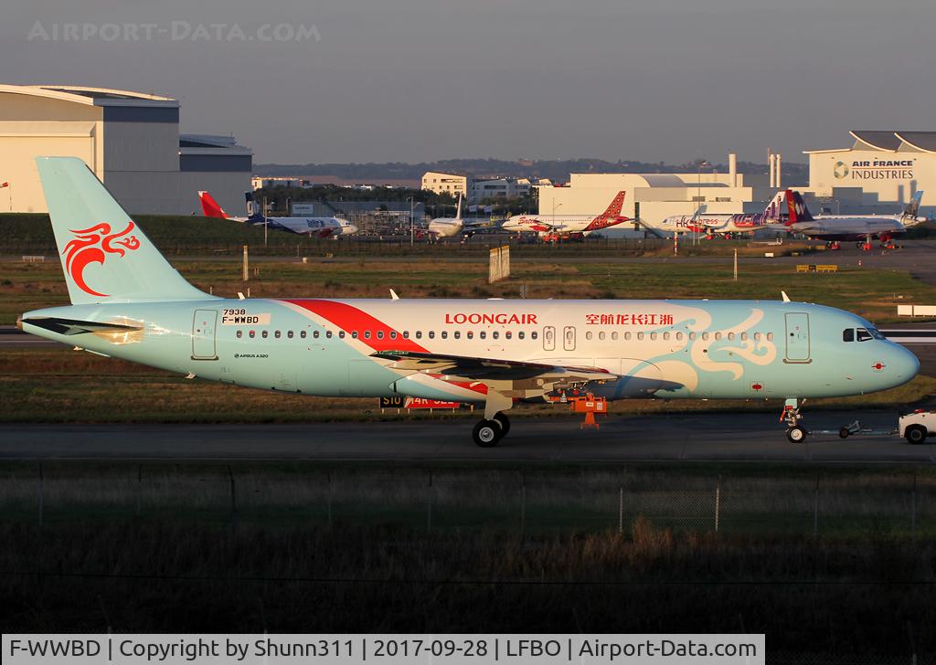 F-WWBD, 2017 Airbus A320-214 C/N 7938, C/n 7938 - To be B-8898