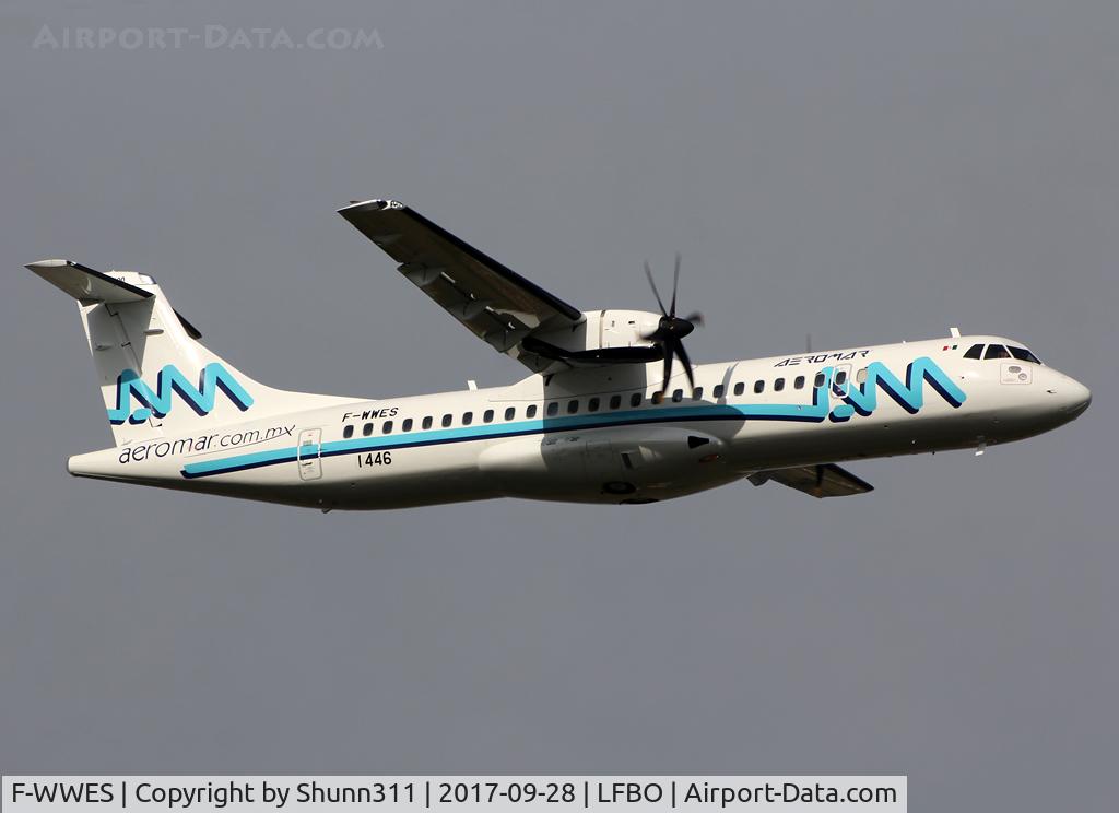 F-WWES, 2017 ATR 72-600 C/N 1446, C/n 1446 - To be XA-UZT