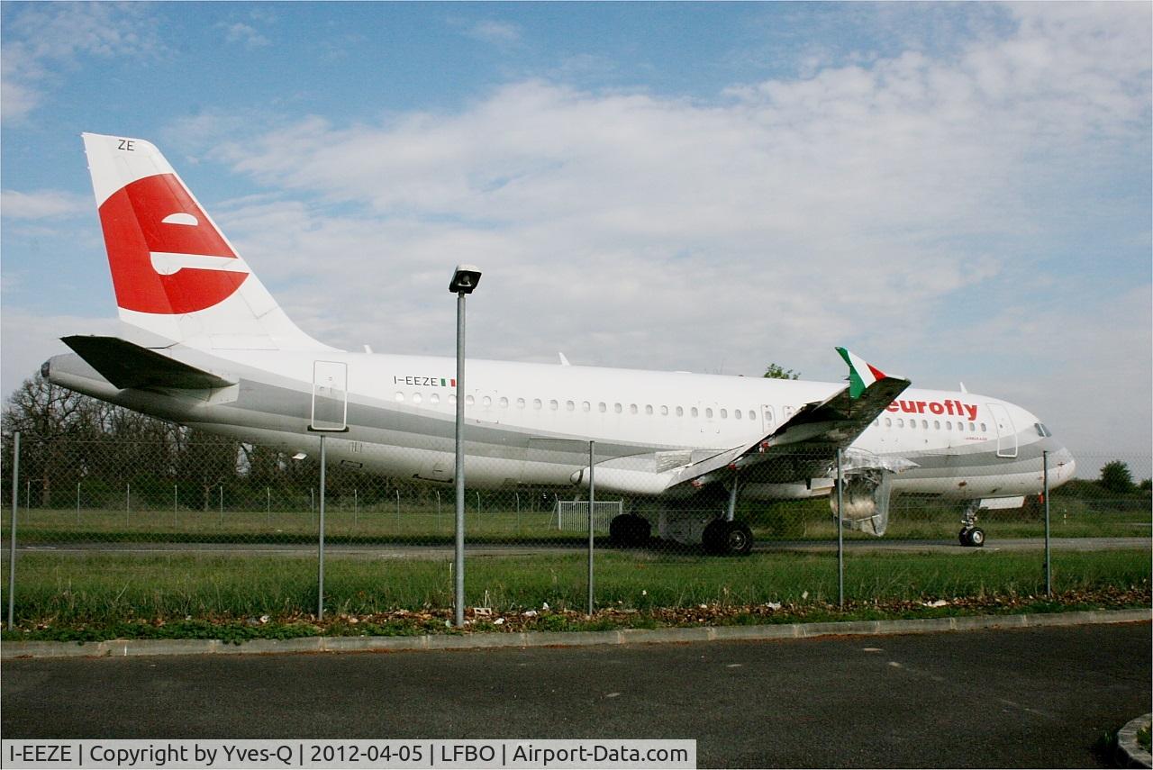 I-EEZE, 2003 Airbus A320-214 C/N 1937, Airbus A320-214, Parked, Toulouse-Blagnac airport (LFBO-TLS)