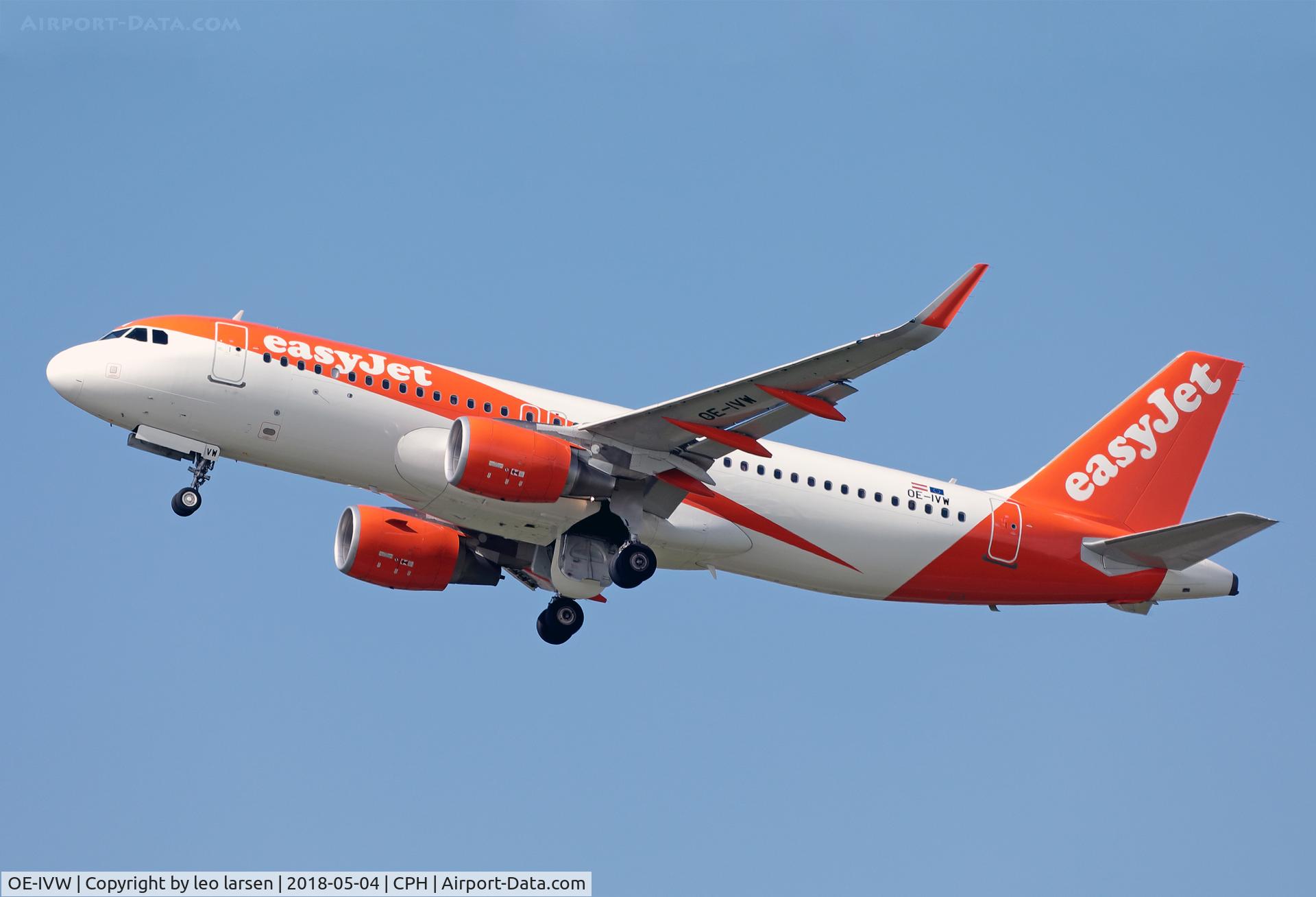 OE-IVW, 2016 Airbus A320-214 C/N 7067, Copenhagen 4.5.2018