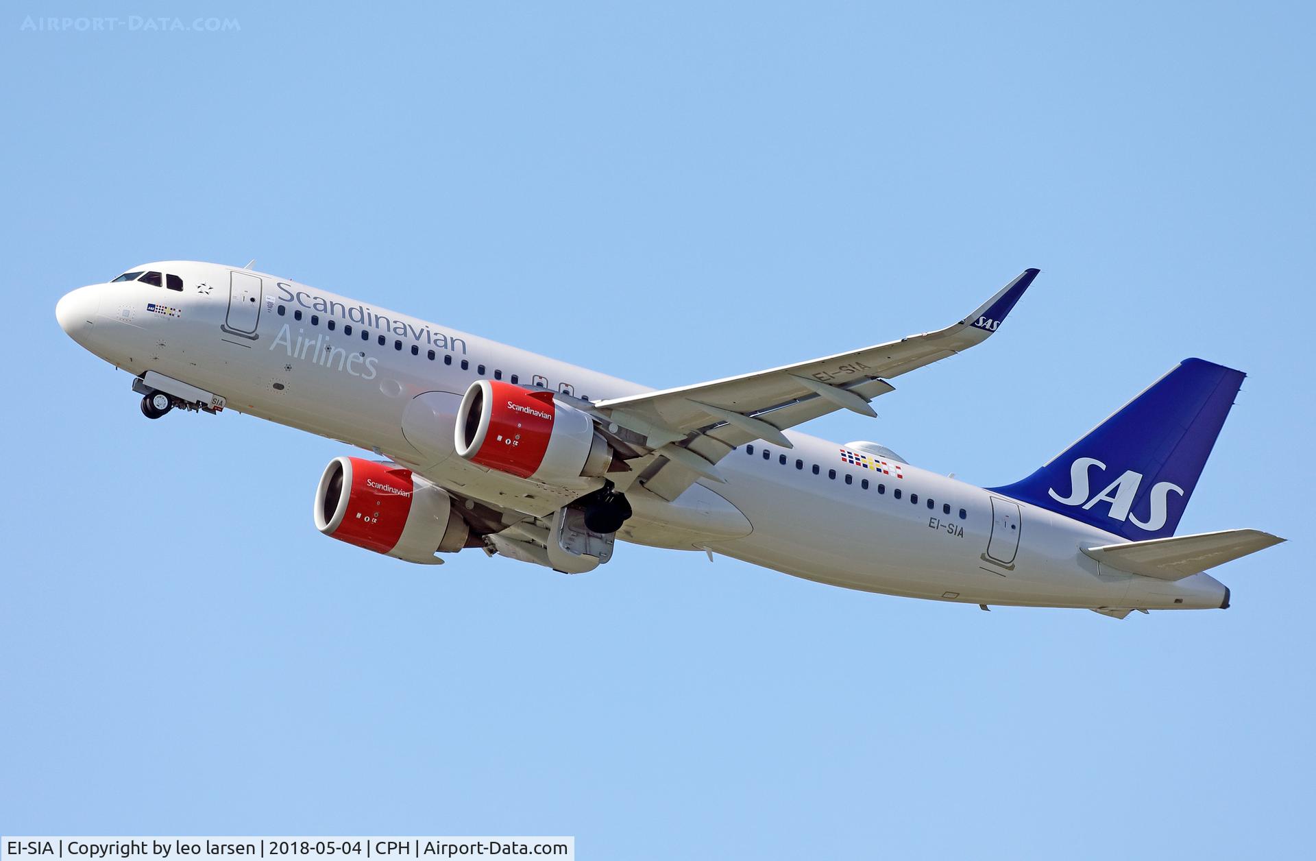 EI-SIA, 2017 Airbus A320-251N C/N 7897, Copenhagen 4.5.2018