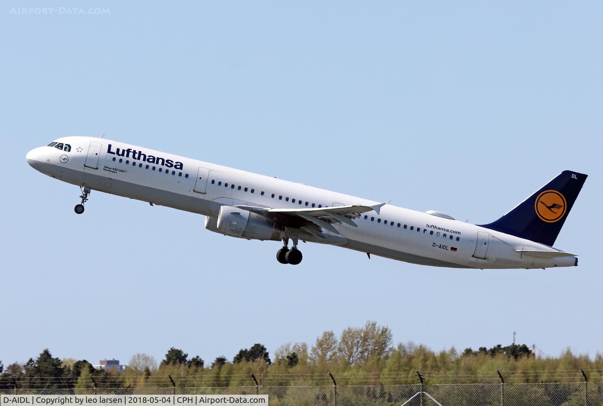 D-AIDL, 2011 Airbus A321-231 C/N 4881, Copenhagen 4.5.2018