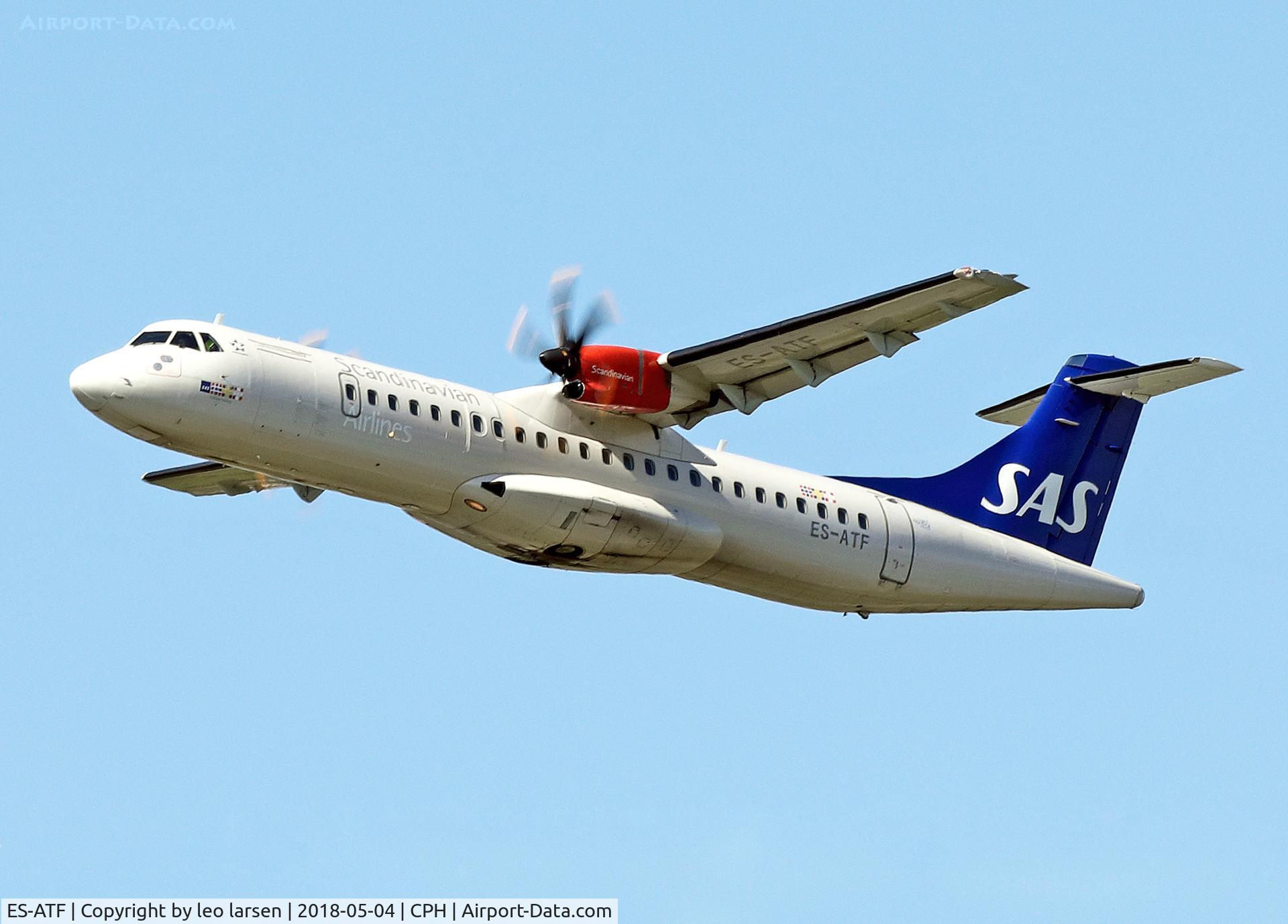 ES-ATF, 2013 ATR 72-600 (72-212A) C/N 1131, Copenhagen 4.5.2018