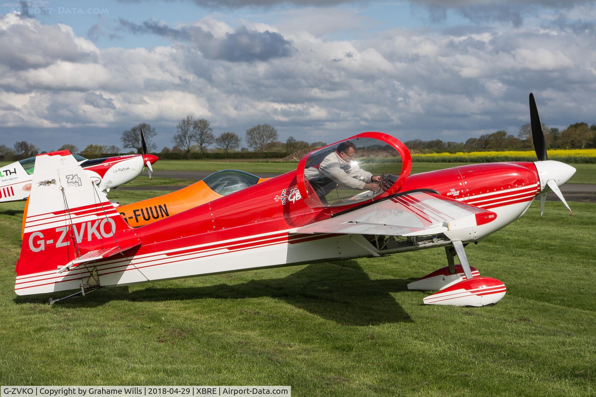 G-ZVKO, 2000 Zivko Edge 360 C/N 1, Edge 360 G-ZVKO Ron Allan British Aerobatic Association McLean Trophy Breighton 29/4/18