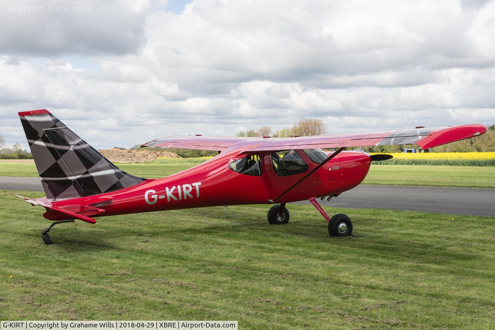 G-KIRT, 2013 Glasair GlaStar C/N LAA 295-15189, Stoddard-Hamilton GlaStar G-KIRT K.Luby Breighton 29/4/18