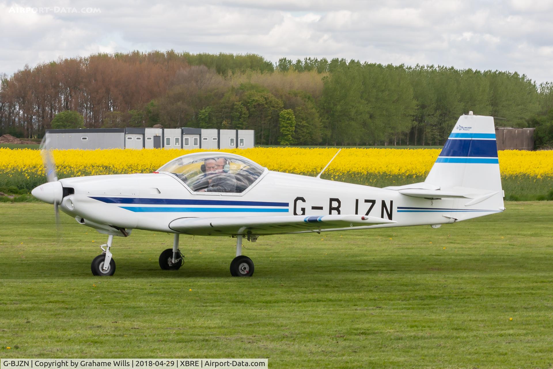 G-BJZN, 1982 Slingsby T-67A Firefly C/N 1997, Slingsby T67A G-BJZN ZN Group Breighton 29/4/18