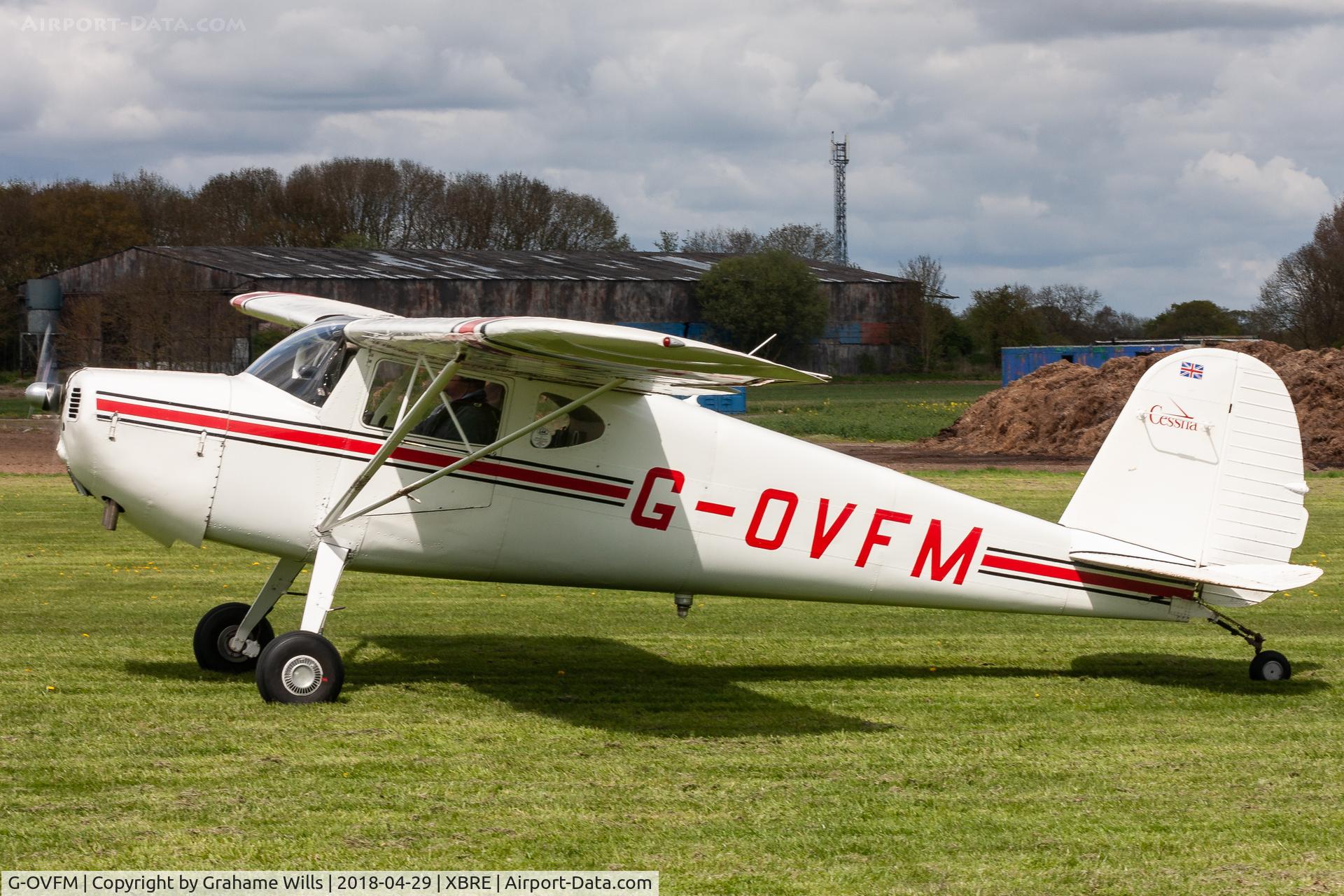 G-OVFM, 1948 Cessna 120 C/N 14720, Cessna 120 G-OVFM T.Parmenter Breighton 29/4/18
