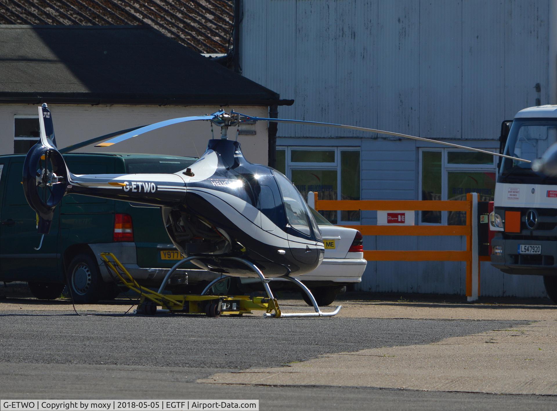 G-ETWO, 2014 Guimbal Cabri G2 C/N 1063, Guimbal Cabri G2 at Fairoaks.