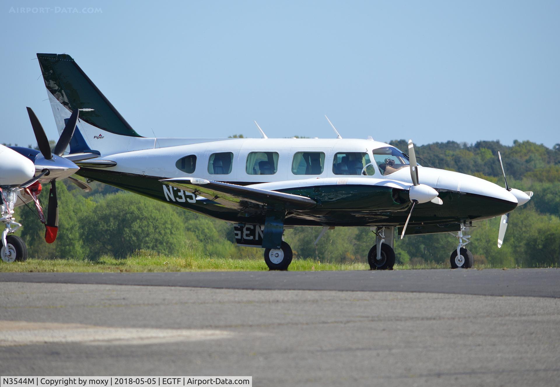 N3544M, 1979 Piper PA-31-325 Navajo C/R C/N 31-8012005, Piper PA-31-325 Navajo at Fairoaks.