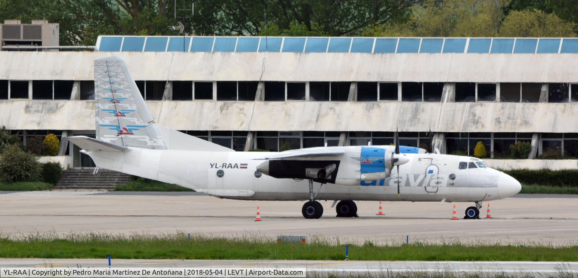 YL-RAA, 1981 Antonov An-26B C/N 11206, Foronda - Vitoria-Gasteiz - Euskadi - España
