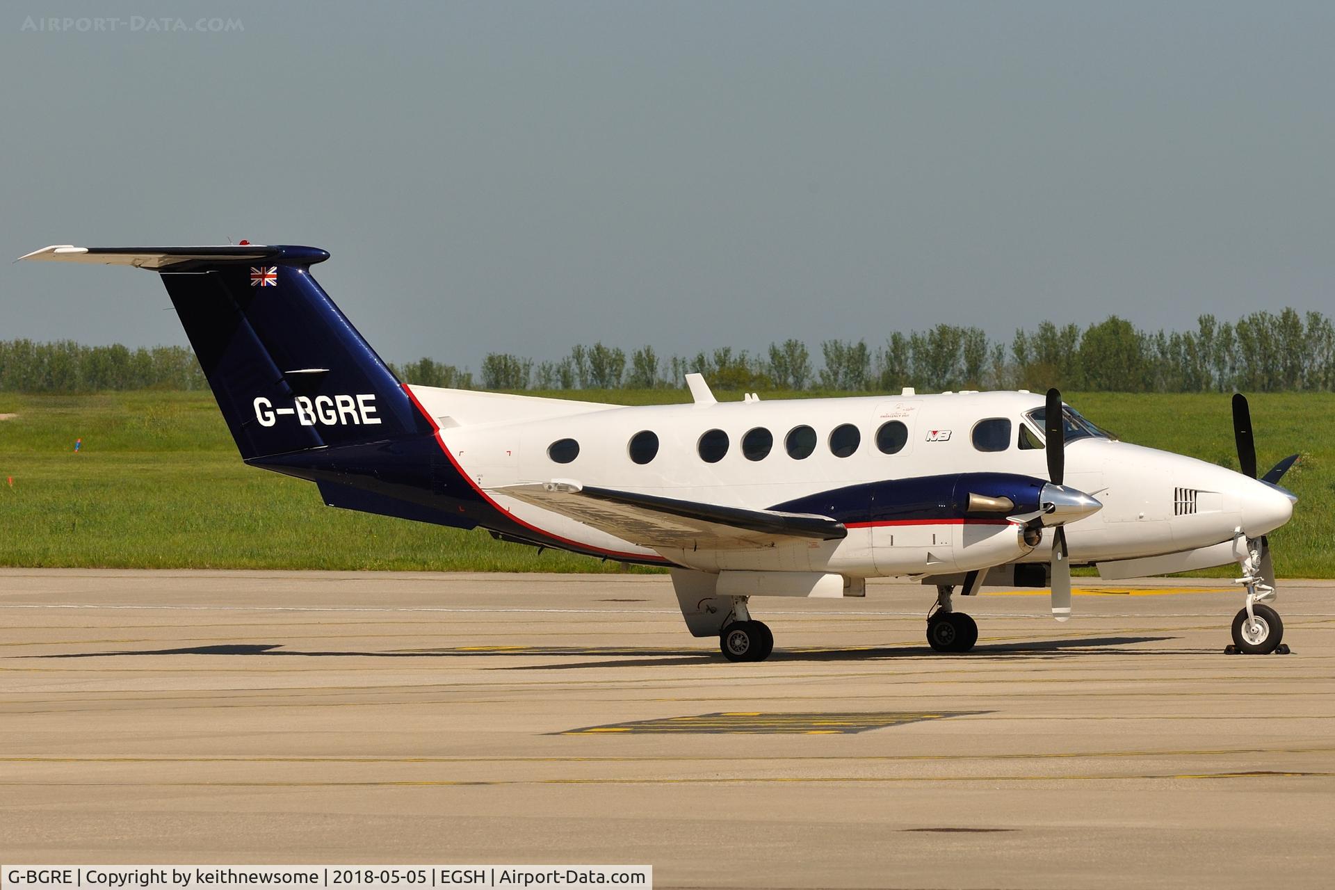 G-BGRE, 1979 Beech 200 Super King Air C/N BB-568, Nice early visitor.