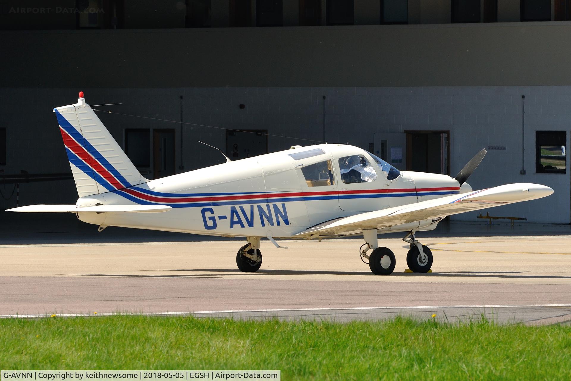 G-AVNN, 1967 Piper PA-28-180 Cherokee C/N 28-4049, Nice Visitor.