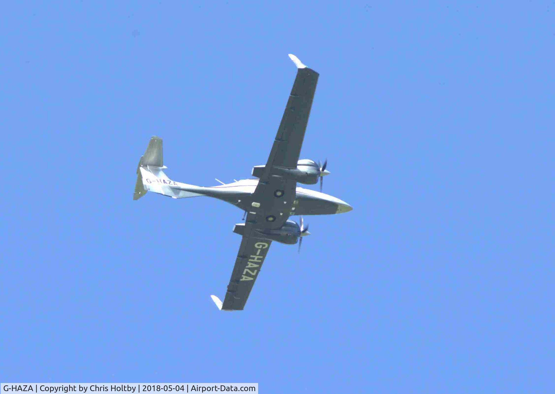 G-HAZA, 2018 Diamond DA-42 NG Twin Star C/N 42.N306, Over Amwell, Herts
